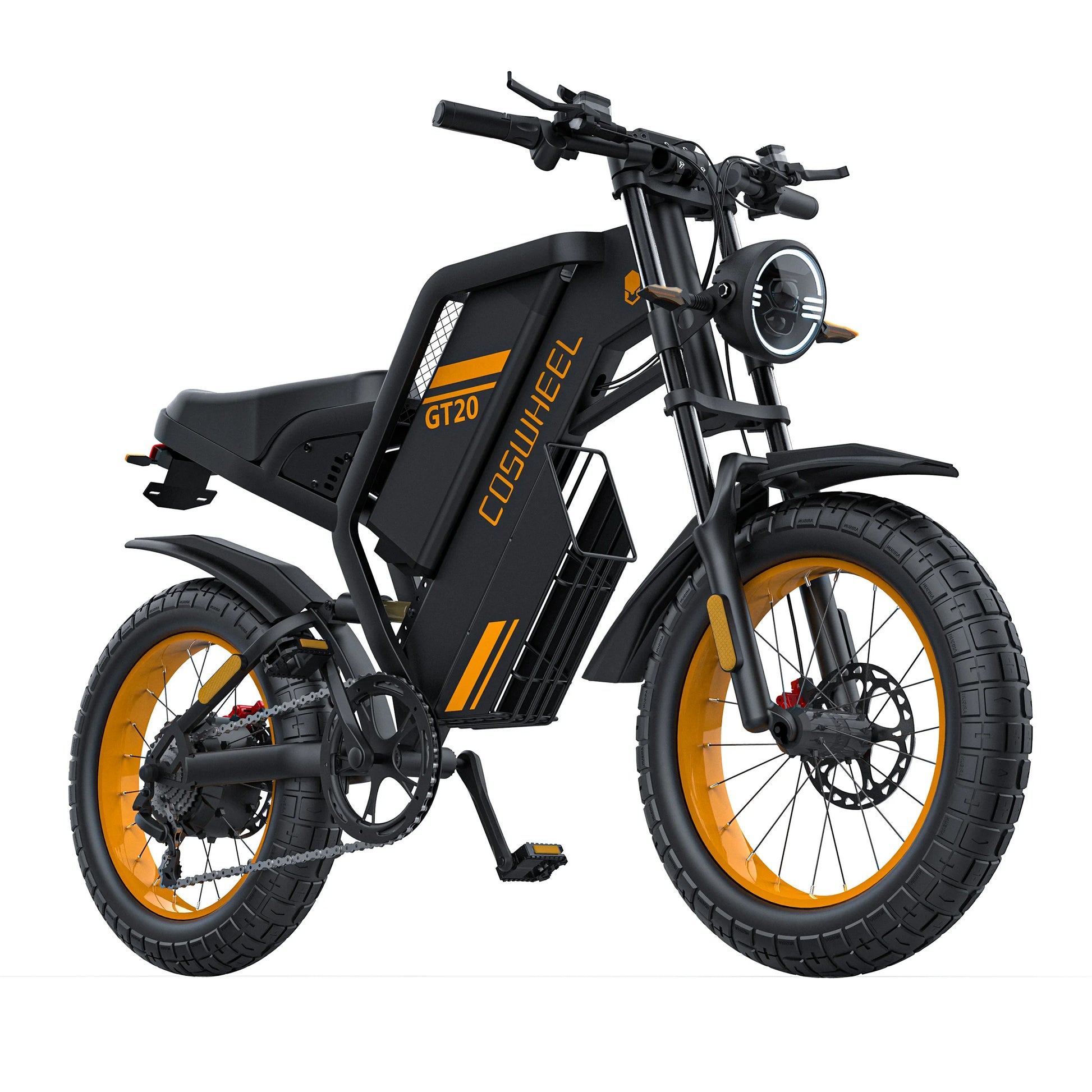 Coswheel Ebike GT20 Adult Electric Motorcycle Mountain Bikes 20Inch 48V Electric bike Fatbike Adult Motorcycles Drit bike - Enfance-Heureuse