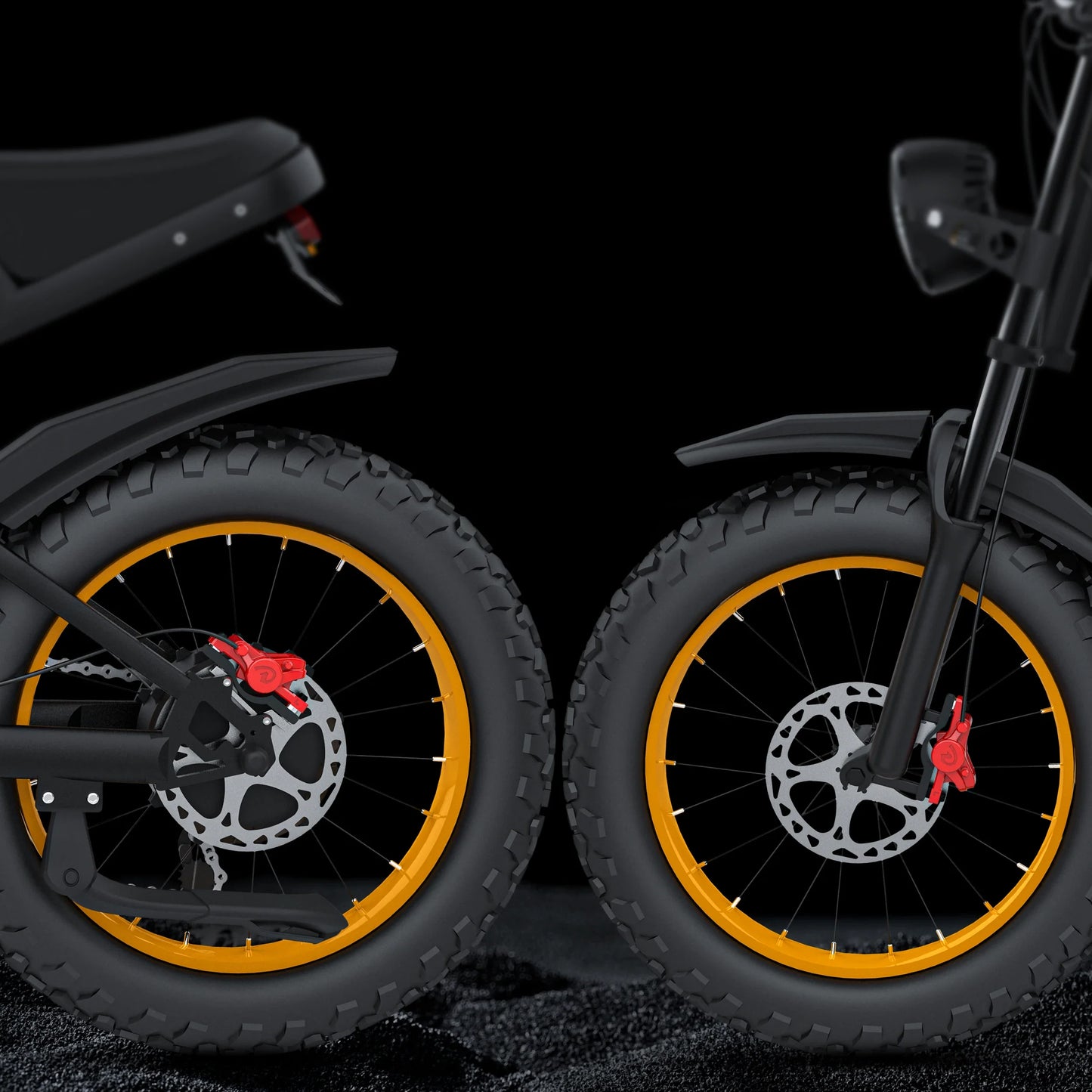 Vélo électrique Coswheel GT20 PRO 3000 W, moto électrique tout-terrain, 48 V, 40 Ah, double moteur, double batterie, VTT, gros pneus