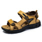 Men's Retro Casual Leather Sandals Outdoor Stylish Beach - Enfance-Heureuse