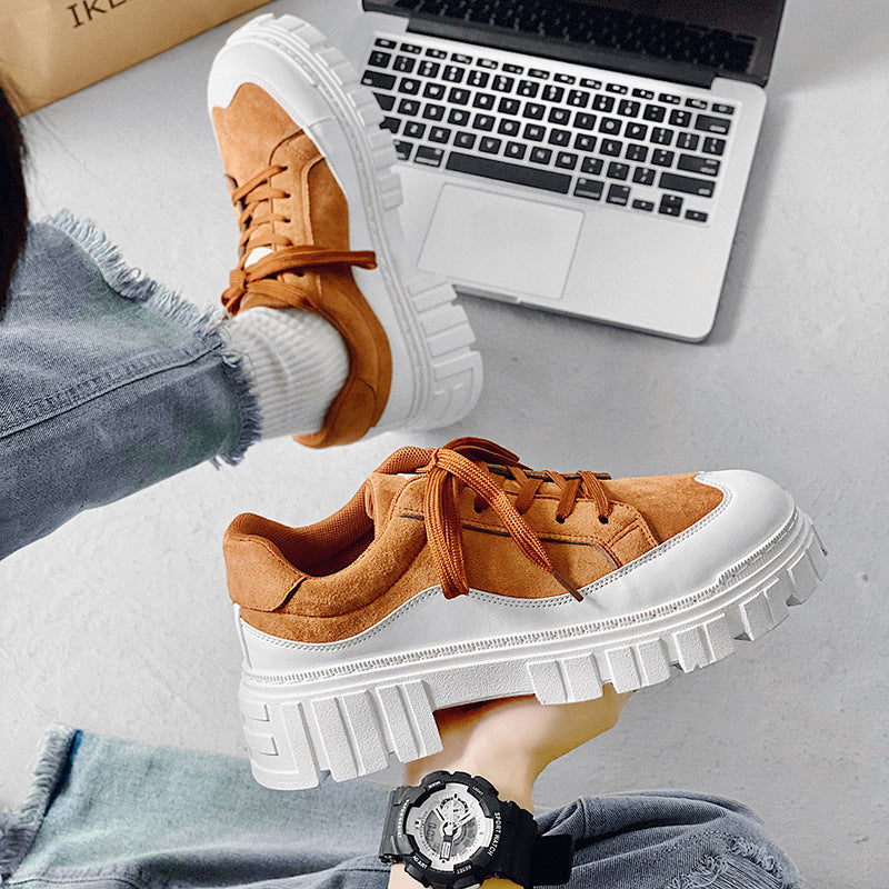 Men's Casual All-match Low-top Board Shoes - Enfance-Heureuse