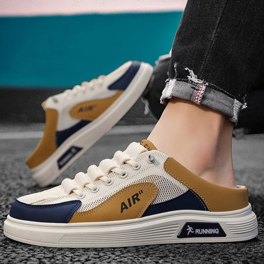 Wear-resistant Rubber Sole Low-top Casual Shoes - Enfance-Heureuse