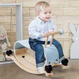 Two-in-one Rocking Horse Scooter Children's Early Education Walker - Enfance-Heureuse