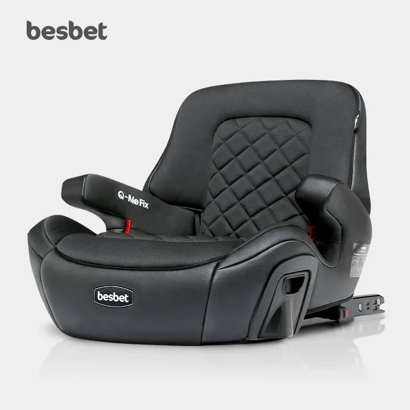 Besbet Children's Car Seat 3-12 Years Old Heightening Insole Car Portable Simple Baby Seat Cushions Isofix - Enfance-Heureuse