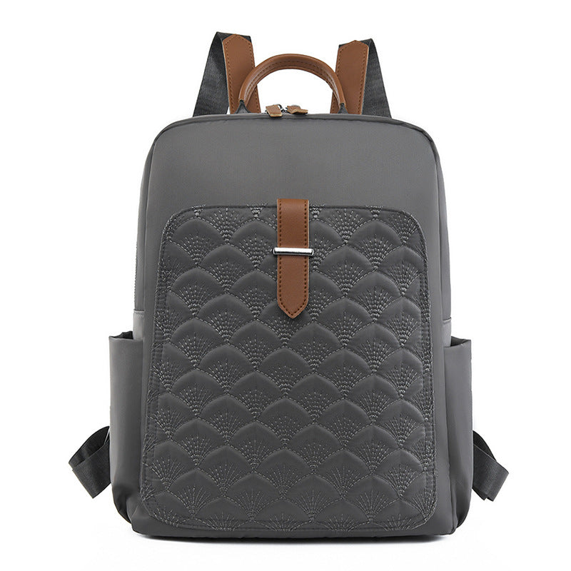 New Fashion Retro Fish Pattern Simple Backpack Large Capacity - Enfance-Heureuse