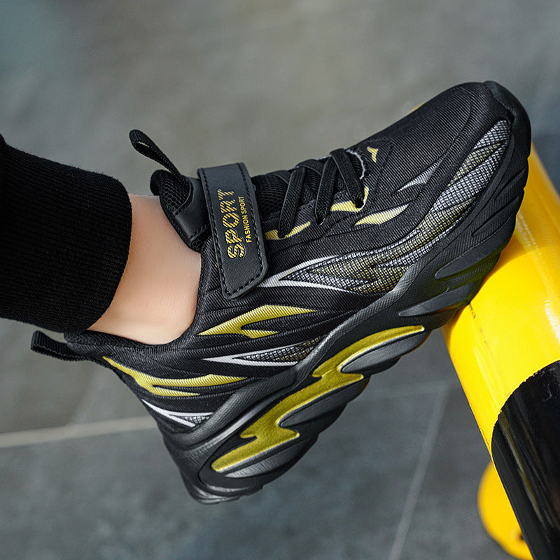 Baskets légères et tendance pour enfants de 7 à 12 ans, respirantes, idéales pour le printemps et l'automne