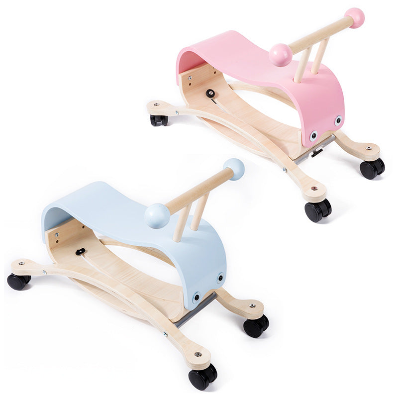 Two-in-one Rocking Horse Scooter Children's Early Education Walker - Enfance-Heureuse