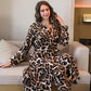 Winter Flannel Pajamas Women's Warm Thickened Robe - Enfance-Heureuse