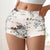 Fashion Color Contrast Big Flower Women's Boxer Underwear Sexy Sheath Belly Contracting Pure Cotton - Enfance-Heureuse
