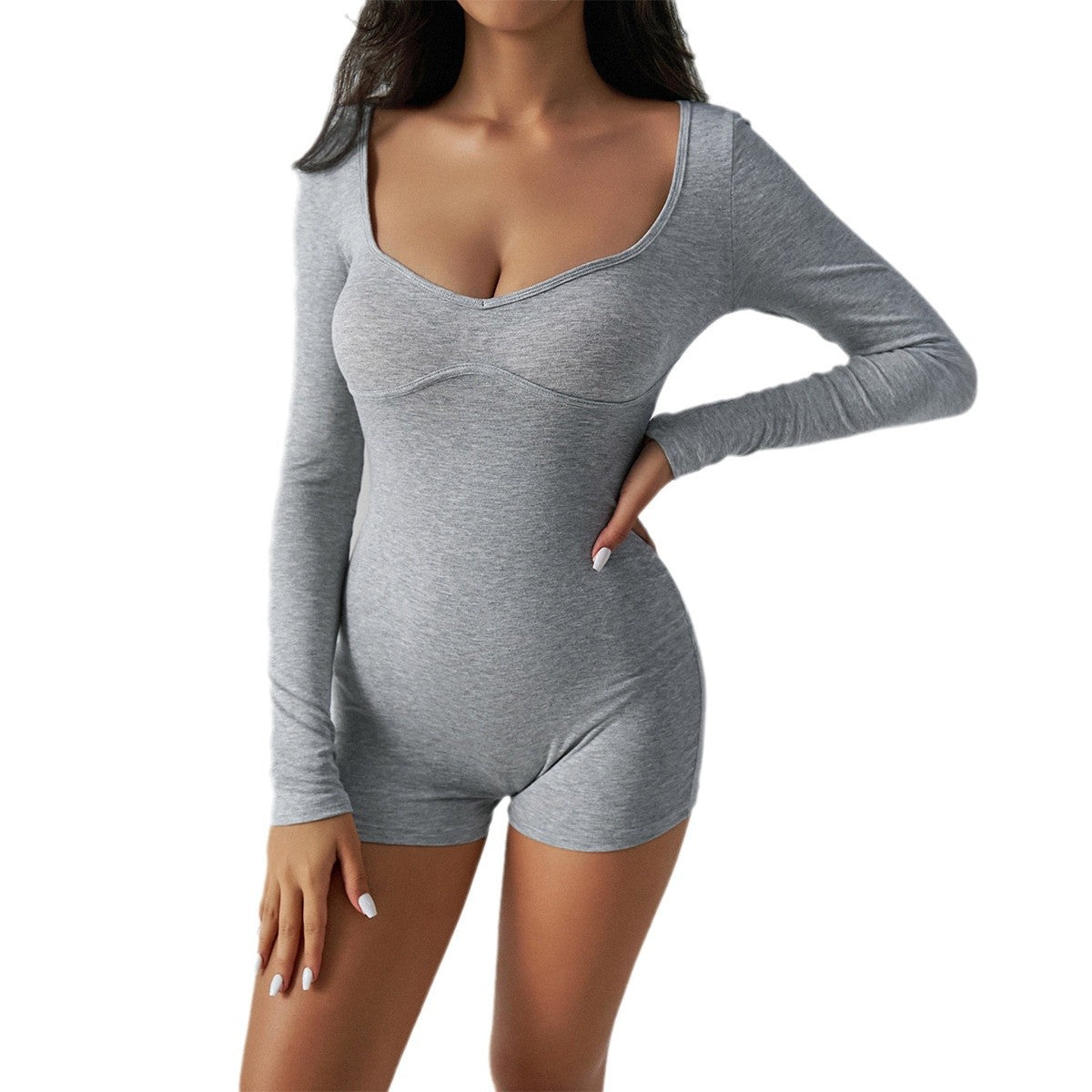 Vêtements de yoga skinny décontractés pour femmes, style sportif