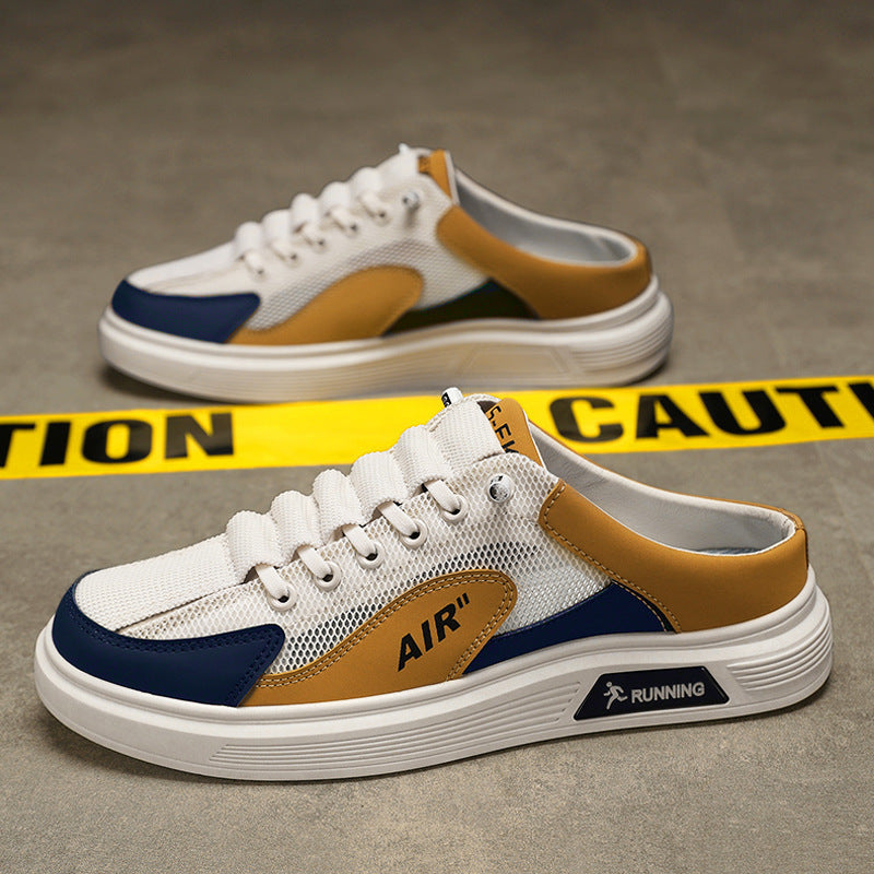 Wear-resistant Rubber Sole Low-top Casual Shoes - Enfance-Heureuse