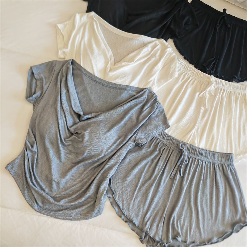 Pure Desire Idle Style Homewear Summer Suit Women - Enfance-Heureuse