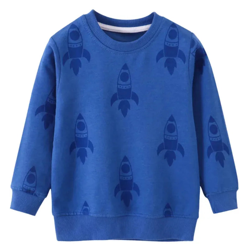 Zeebread 2-7T Boys Girls Sweatshirts For Autumn Spring Long Sleeve Cartoon Toddler Clothes Hot Selling Fashion Baby Costume - Enfance-Heureuse
