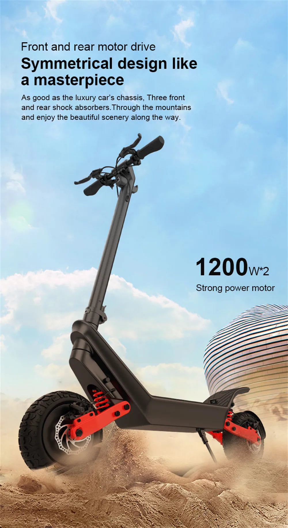 HX X10 18.2AH Electric Scooter 2000W 50KM/H Foldable Electric Kick E Scooter Dual Motors 11 Inch Escooter for Adults - Enfance-Heureuse