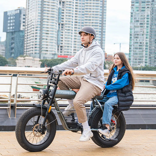 Vélo électrique Coswheel CT20 1500 W, moto 20 pouces, Fatbike, VTT, 48 V, 25 Ah, pour adultes