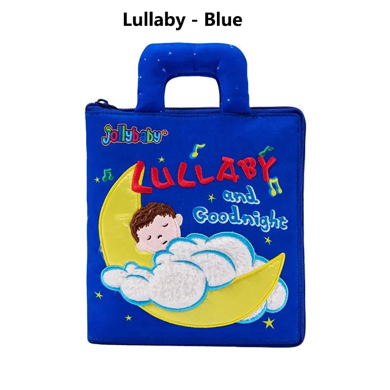 Montessori children Busy Board DIY Rainbow Cloth Book Education Toys Habits Knowledge Developing Basic self care skills training - Enfance-Heureuse