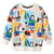 Zeebread 2-7T Boys Girls Sweatshirts For Autumn Spring Long Sleeve Cartoon Toddler Clothes Hot Selling Fashion Baby Costume - Enfance-Heureuse