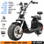 For Adults Citycoco 18 Inch Off-road Fat Tire Max Speed 60-70KM/H 4000 Powerful Motor 2 2heel Detachable Eectric Scooter - Enfance-Heureuse