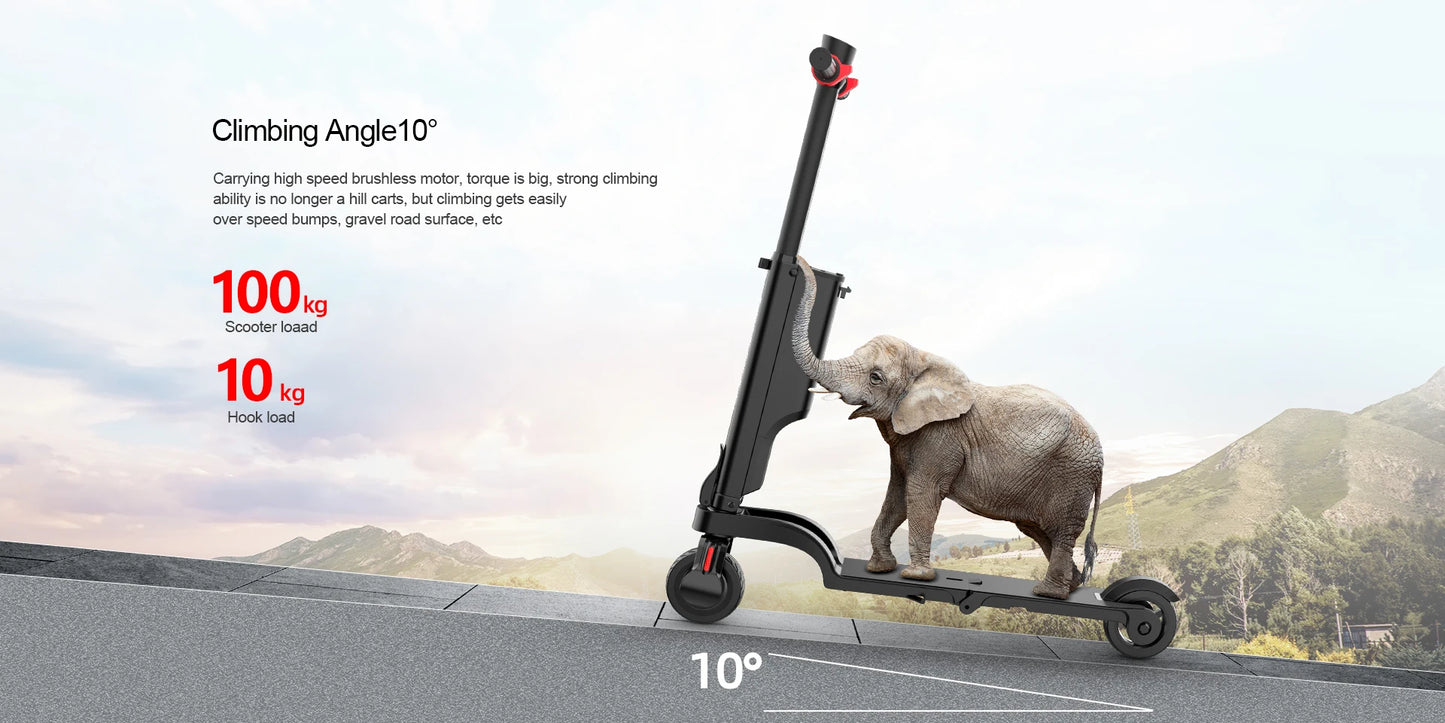 HX X6 electric scooter Foldable 350W 25KM/H Electric scooters 7.5AH 36V E Scooter 5.5 Inch Escooter for Adults - Enfance-Heureuse