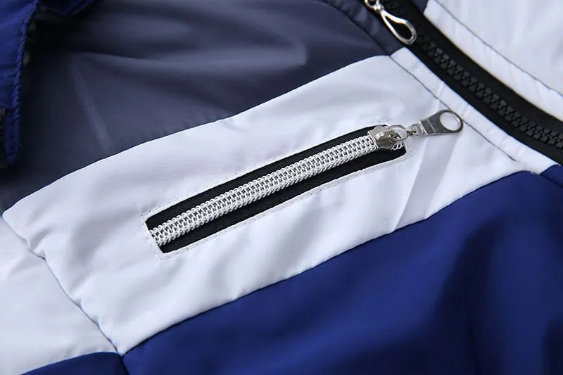 À Manches longues À Capuche Rembourré Veste Pour Les Garçons - Enfance-Heureuse