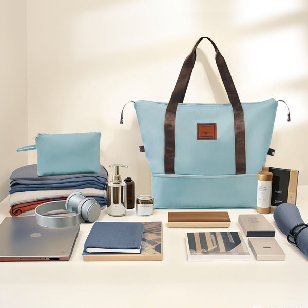 New Luggage Set With 3 ABS Hard Shells - Enfance-Heureuse