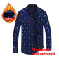 Thickened Velvet Padded Shirt Thermal Plaid - Enfance-Heureuse