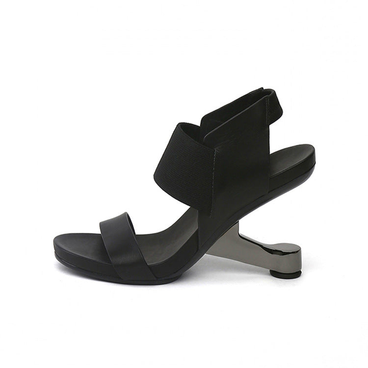 European And American Personalized Color Matching Women's Sandals - Enfance-Heureuse