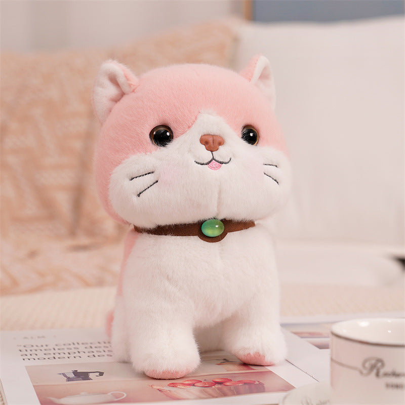 Creative Cute Simulation Cat Fighting Dog Doll Toys - Enfance-Heureuse