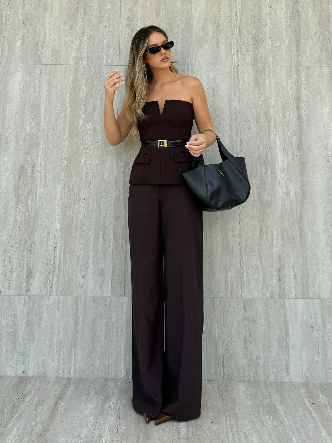 Solid Color Strapless Short Tube Top - Enfance-Heureuse