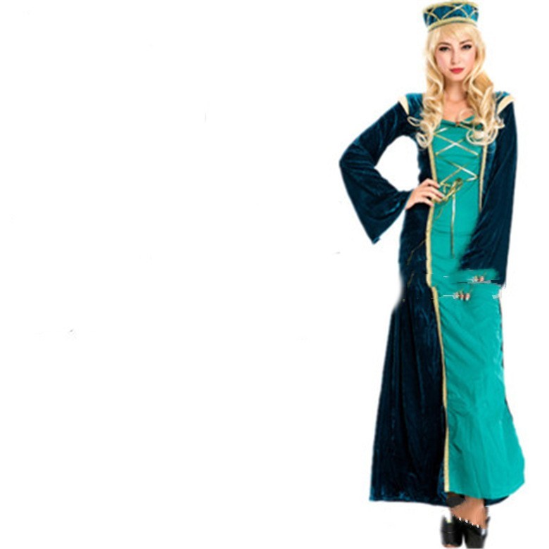 Halloween COS Ball Queen Dress Evening Gown - Enfance-Heureuse
