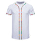 Men's Short-sleeved Shirt Multicolor Printing Round Neck - Enfance-Heureuse