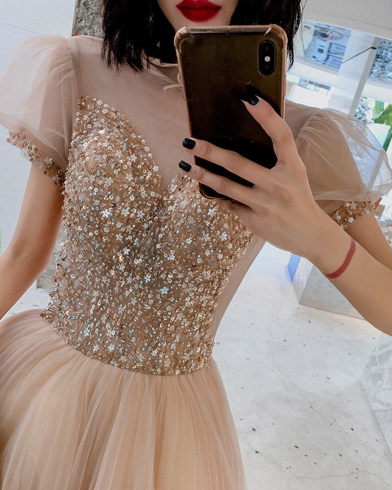 Wedding Dress For Banquet Annual Meeting Performance - Enfance-Heureuse