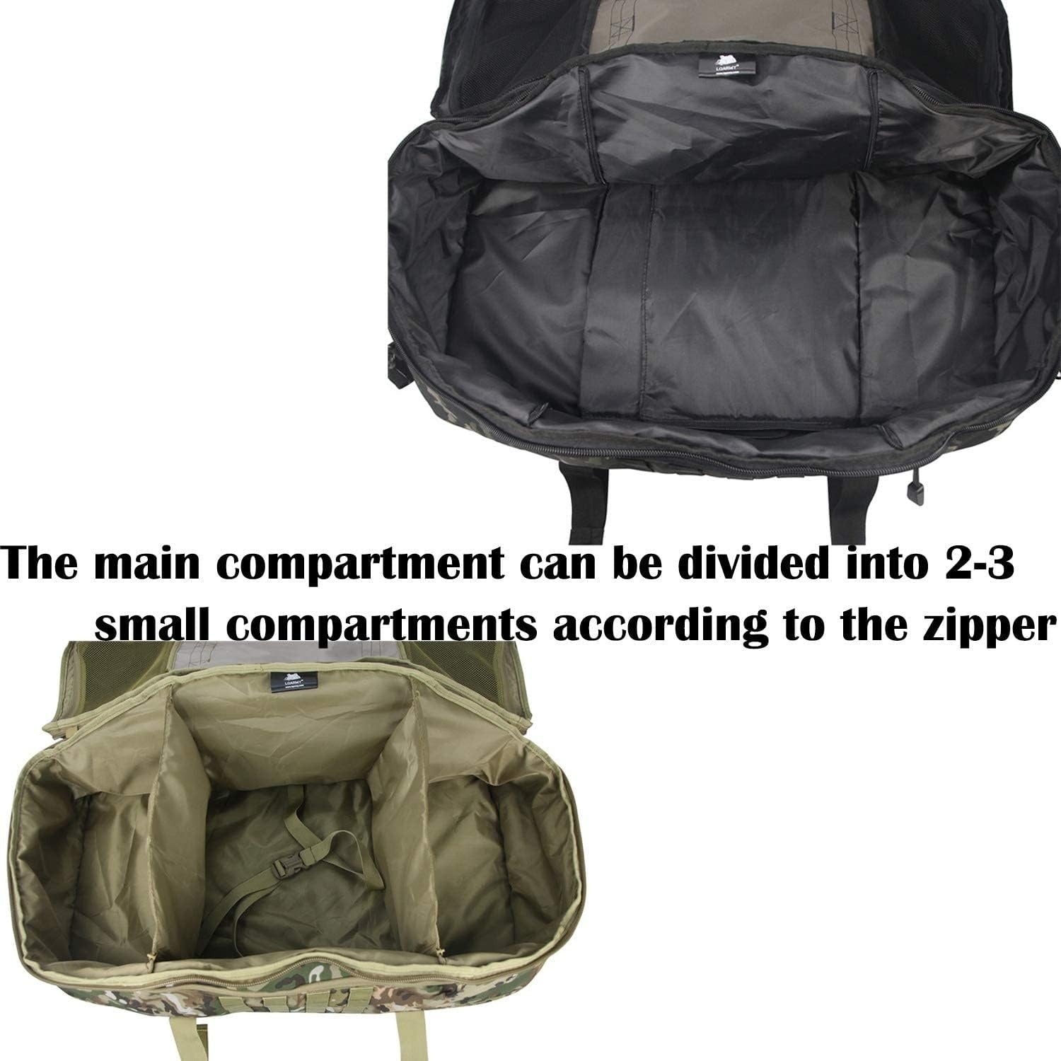 3 In 1 Military Backpack Travel Duffle Bag For Weekender Gym Traveling Workout Deployment - Enfance-Heureuse