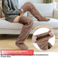 Over Knee High Fuzzy Long Socks Winter Warm Cold Leg Knee Joint Cold-proof Stockings Home Floor Sleeping Socks - Enfance-Heureuse