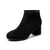 Black Martin Boots Shoes Women Thick Heels - Enfance-Heureuse