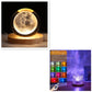 LED Water Ripple Ambient Night Light USB Rotating Projection Crystal Table Lamp RGB Dimmable Home Decoration 16 Color Gifts - Enfance-Heureuse