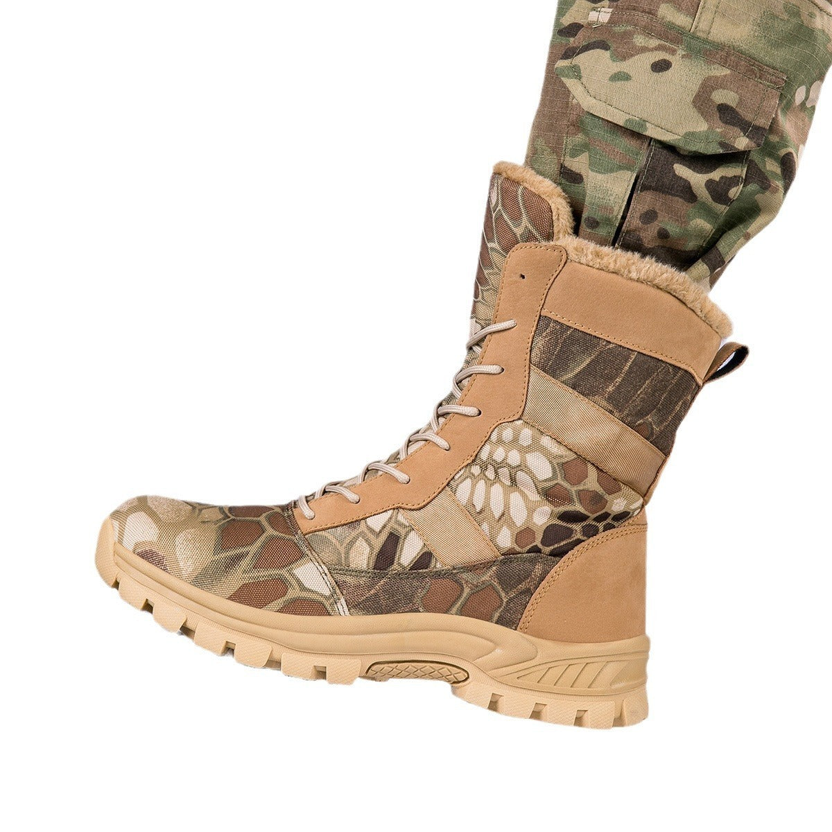 Winter Plush Thermal Cotton Boots Outdoor - Enfance-Heureuse