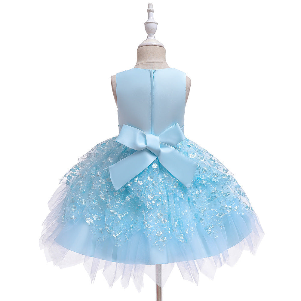 Clothing Baby Girls Middle And Small Children Kindergarten Dresses - Enfance-Heureuse