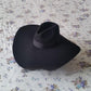 Pure Wool European And American Fashionable Ultra Wide Brim Wool Woolen Hat