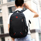 Mens Black Large Backpack Rucksack - Outdoor Sport Work School Travel Hiking Bag - Enfance-Heureuse