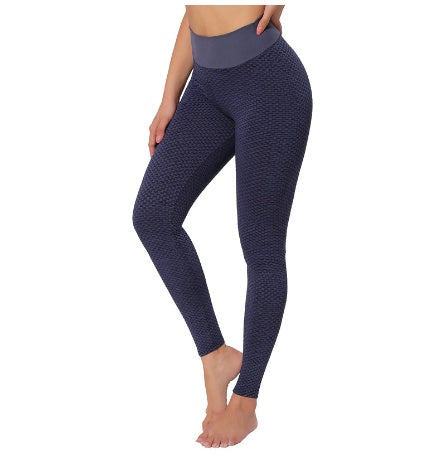 Plaid Leggings Fitness Yoga Pants Women's Seamless High Waist Breathable Gym Leggings - Enfance-Heureuse