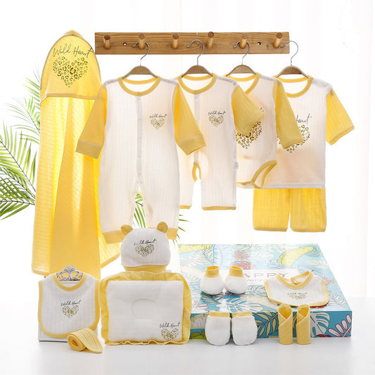 Summer Thin Newborn Clothes Baby Gift Set - Enfance-Heureuse