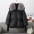 Down Cotton-padded Jacket Women's Short Fur Collar Thickened Coat Winter Clothing - Enfance-Heureuse