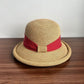 French Straw Sun Protection Bow Curling Temperament Straw Hat