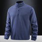 Men's Fleece Fleece-lined Stand Collar Jacket - Enfance-Heureuse