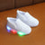Kids Led Sneakers Lighted Baby Toddler Sneakers Sequin Girl Light Shoes - Enfance-Heureuse