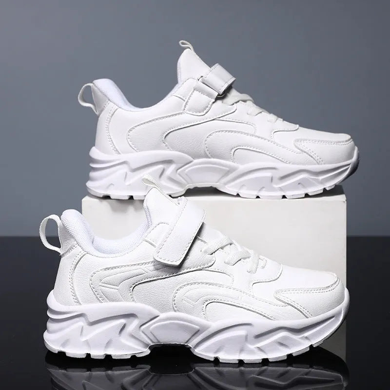 Show Light Boys' Net Girls Leather Shoes - Enfance-Heureuse