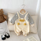 Small-month Baby Going Out Autumn Jumpsuit - Enfance-Heureuse