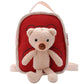 Cute Bear Doll Mini Canvas Kindergarten Backpack - Enfance-Heureuse