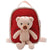 Cute Bear Doll Mini Canvas Kindergarten Backpack - Enfance-Heureuse