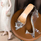 Autumn New Fashion Rhinestone Pointed Toe Stiletto Heel High Heels For Women - Enfance-Heureuse